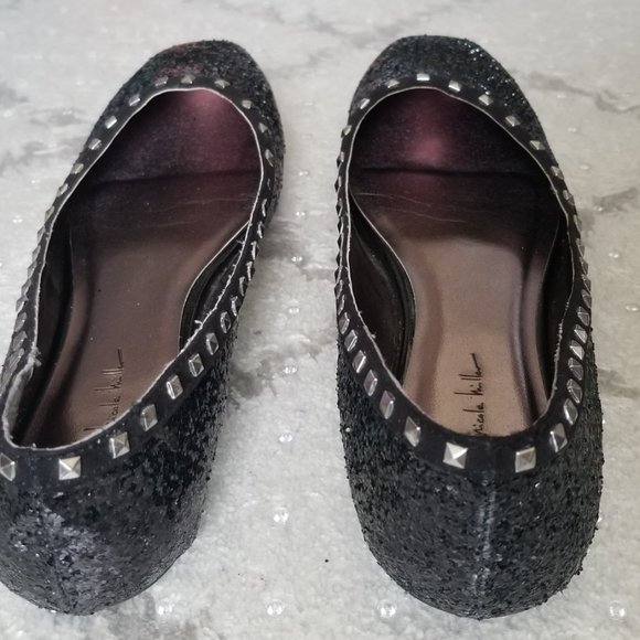 N by Nicole Miller sequin flats - Picture 2 of 5